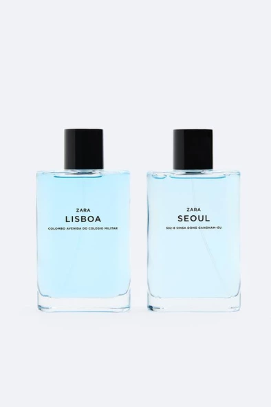 ZARA MAN SEOUL + ZARA MAN LISBOA EDT 2X 90 ML - 3