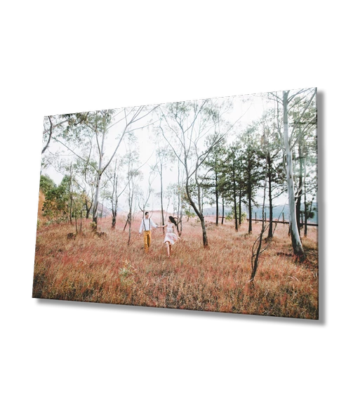 Sevgililer  Aşk Dekoratif ve Modern Cam Tablo