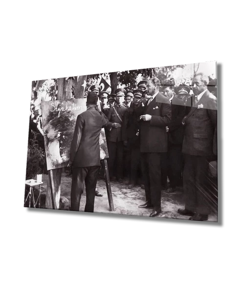 Atatürk Dekoratif ve Modern Cam Tablo