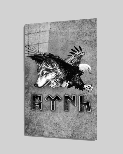 Türklük Dekoratif ve Modern Cam Tablo ürün görseli