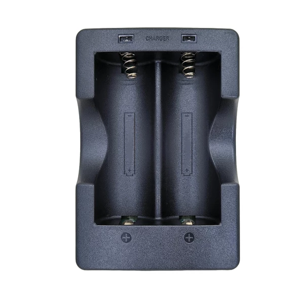 Hedyex 26650 Şarj Aleti 2Li 18650-26650 Fener Pilleri İçin Şarj Cihazı - 4