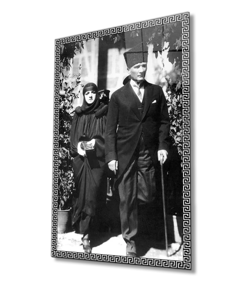 Atatürk Dekoratif ve Modern Cam Tablo ürün görseli 1