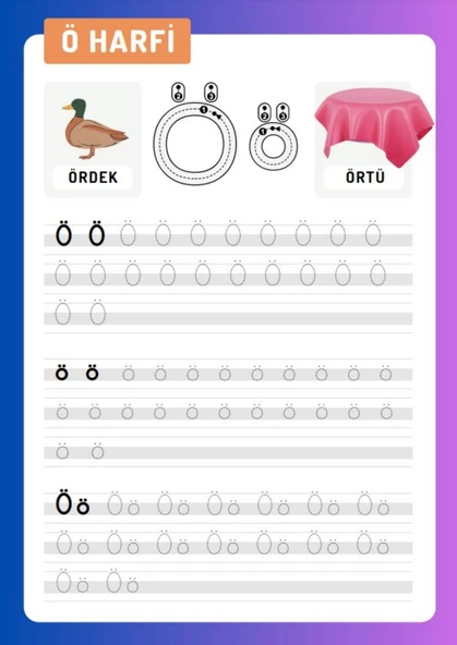 İlk Okuma Yazma YAZ-SİL Kitabım - 3