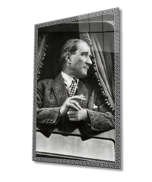 Atatürk Dekoratif ve Modern Cam Tablo ürün görseli 1
