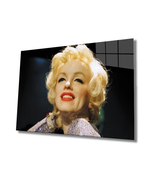 Kadınlar Marly Moreno Dekoratif ve Modern Cam Tablo Women Marly Moreno