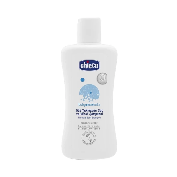 Chicco Baby Moments Doğal Göz Yakmayan Şampuan 100 ML x 5 Adet