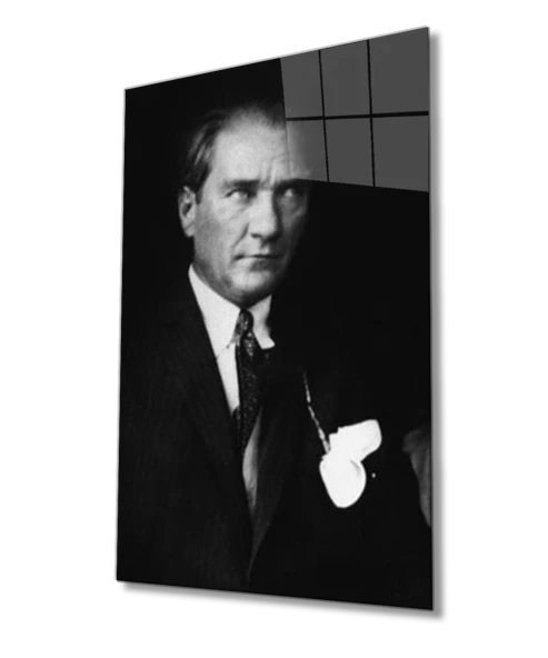 Atatürk Dekoratif ve Modern Cam Tablo ürün görseli