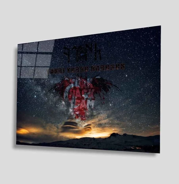 Türk Dekoratif ve Modern Cam Tablo ürün görseli