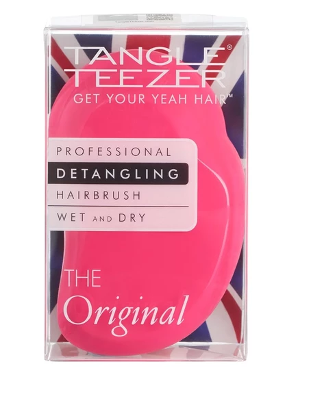 TANGLE TEEZER The Original Detangling Hairbrush Pink Fizz - Saç Fırçası - Resim 4