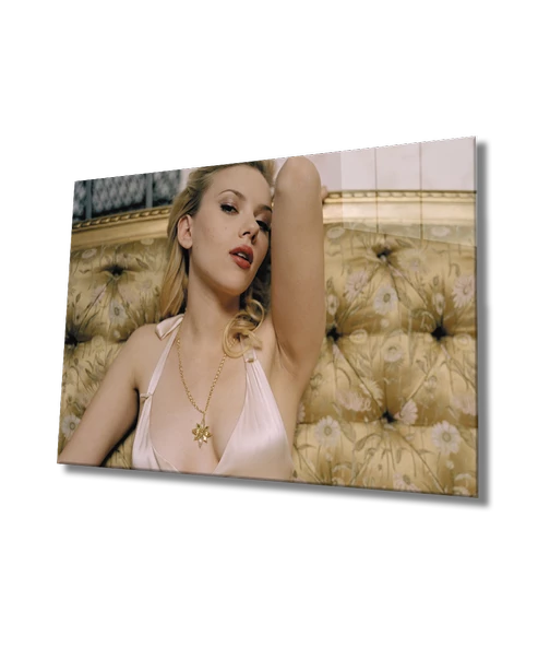 Kadınlar Ünlü Dekoratif ve Modern Cam Tablo Women Famous