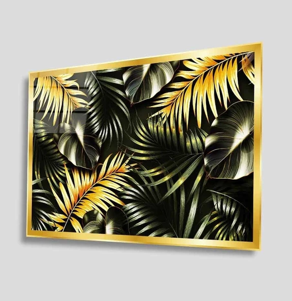 Soyut Dekoratif ve Modern Cam Tablo ürün görseli