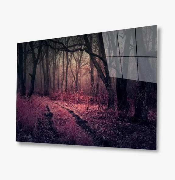 Doğa Dekoratif ve Modern Cam Tablo