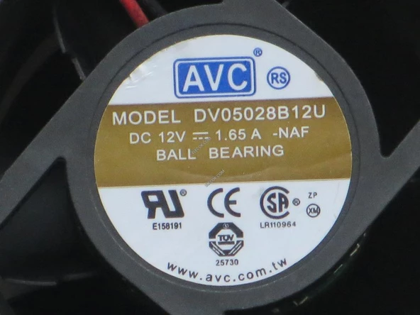 50x50x28 mm 12 volt fan 4 pin pwm li - 2