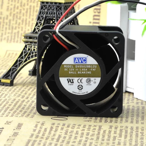 50x50x28 mm 12 volt fan 4 pin pwm li