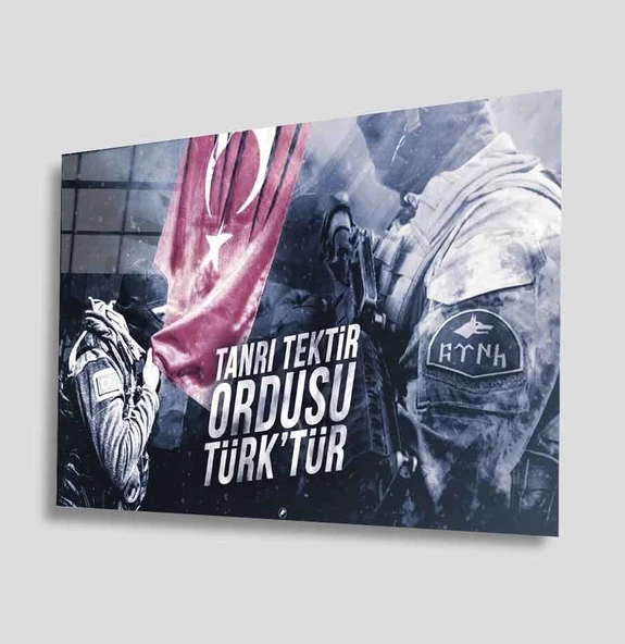 Türklük Dekoratif ve Modern Cam Tablo