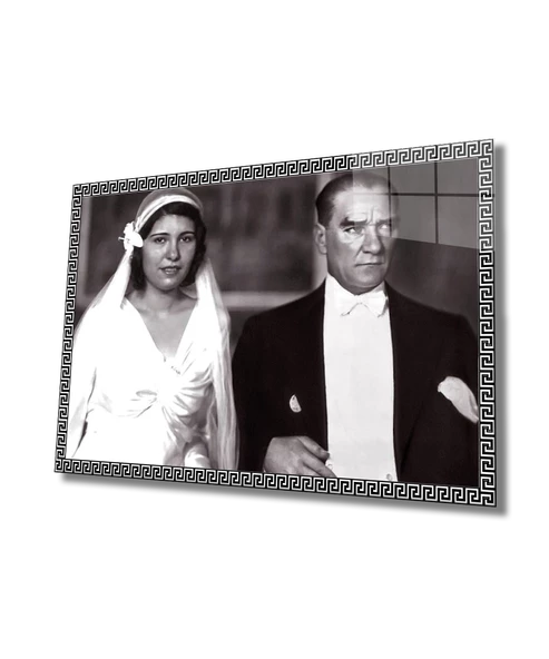 Atatürk Dekoratif ve Modern Cam Tablo ürün görseli