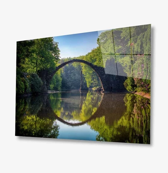 Doğa Dekoratif ve Modern Cam Tablo ürün görseli