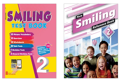 2.Sınıf Smiling Test Book +New Smiling Reference Book (2'liİ Set)+ 5 li Hikaye Seti - 2