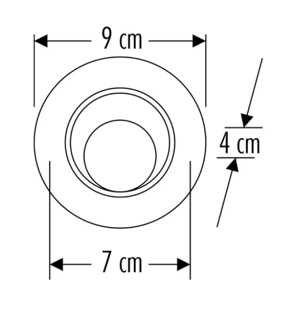 CATA CT 5256 Beyaz Kasa Led Spot 8W 3200K Gün Işığı - 2
