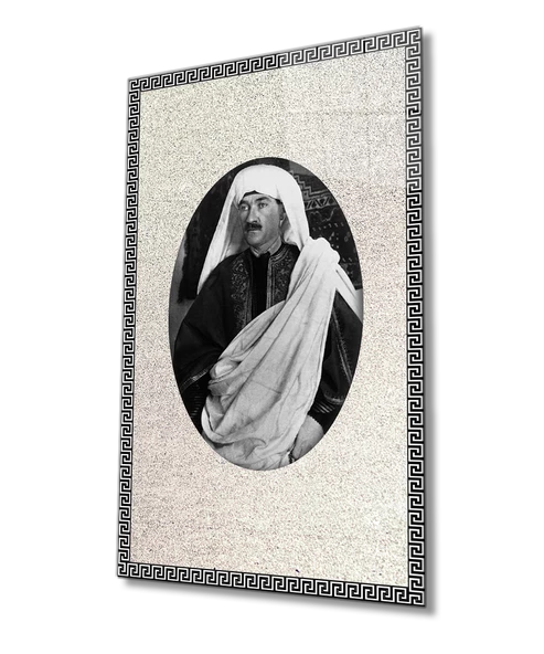 Çerçeveli Atatürk Dekoratif ve Modern Cam Tablo ürün görseli