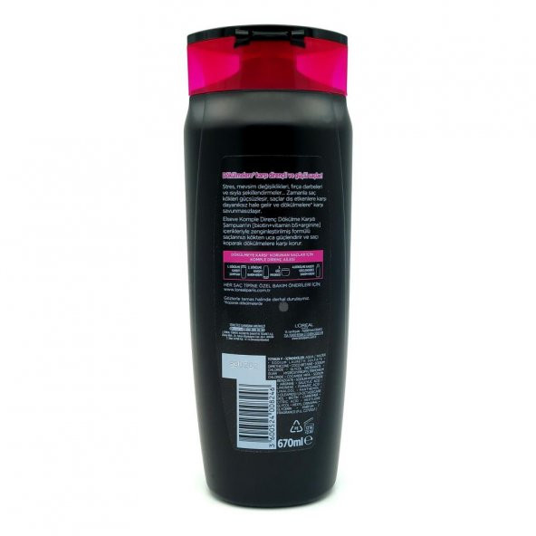 Elseve Komple Direnç Şampuan Dökülme Karşıtı 670 Ml - 2
