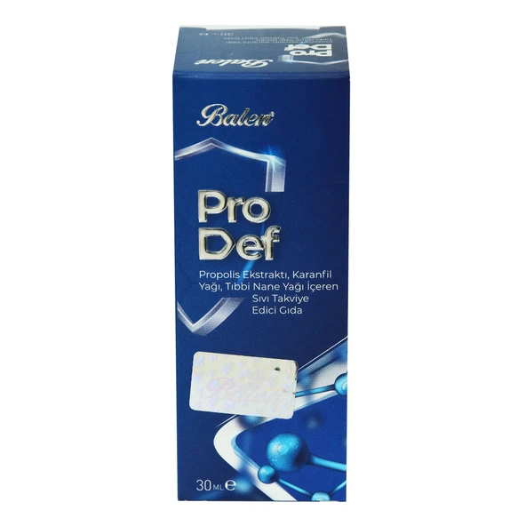 Balen Prodef Propolis Ekstraktı Karanfil ve Nane Yağlı Takviye Edici Gıda 30 ML - Resim 2