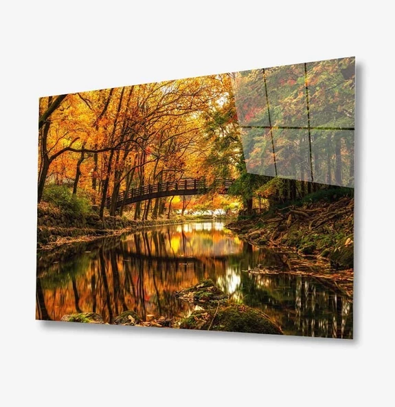 Doğa Dekoratif ve Modern Cam Tablo ürün görseli