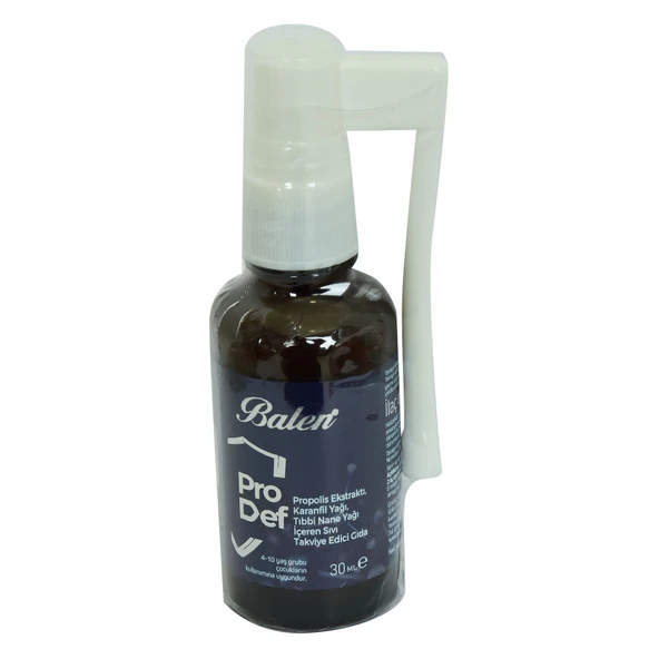 Prodef Propolis Ekstraktı Karanfil ve Nane Yağlı Takviye Edici Gıda 30 ML - Resim 5