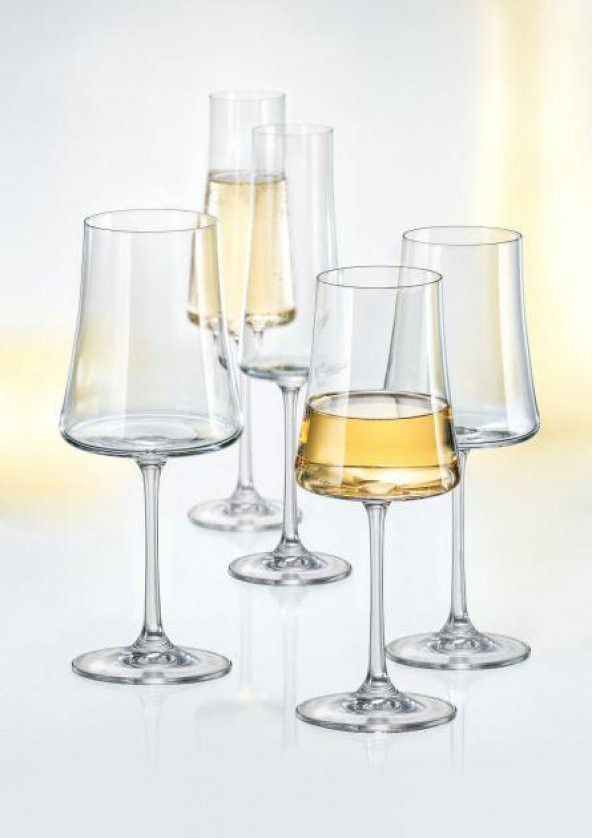 Crystalex Xtra Şarap Kadehi 360 ml 6lı - 2