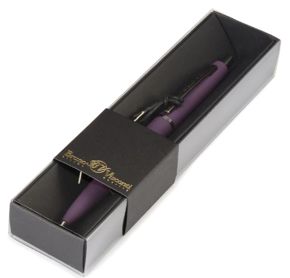 Bruno Visconti Tükenmez Kalem Mor Gövde 1Mm Kutulu ürün görseli 1