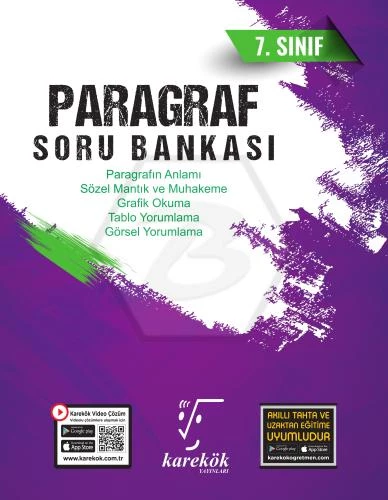 KAREKÖK 7.SINIF PARAGRAF SORU BANKASI