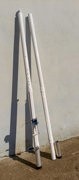 Adelinspor Gold Alüminyum Voleybol Tenis ve Badminton Ortak Direk - 5