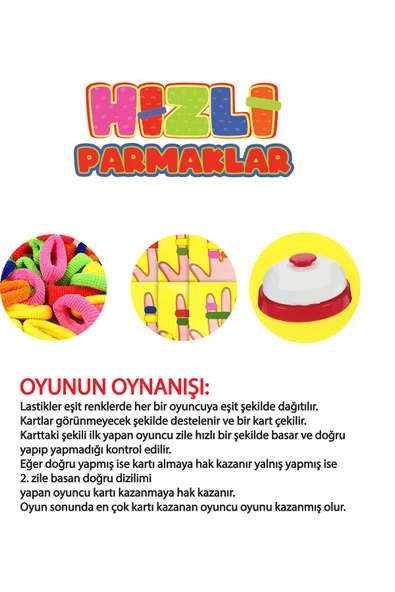 Kidsan Hızlı Parmaklar Zeka Oyunu - 4
