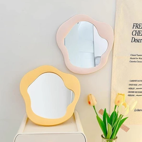 Carelly CR-1479 Makyaj Aynası Sarı - 2