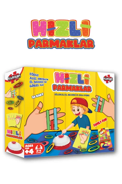 Kidsan Hızlı Parmaklar Zeka Oyunu - 2