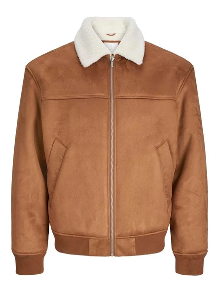 JPRCCTED BOMBER JACKET Toffee Toffee M