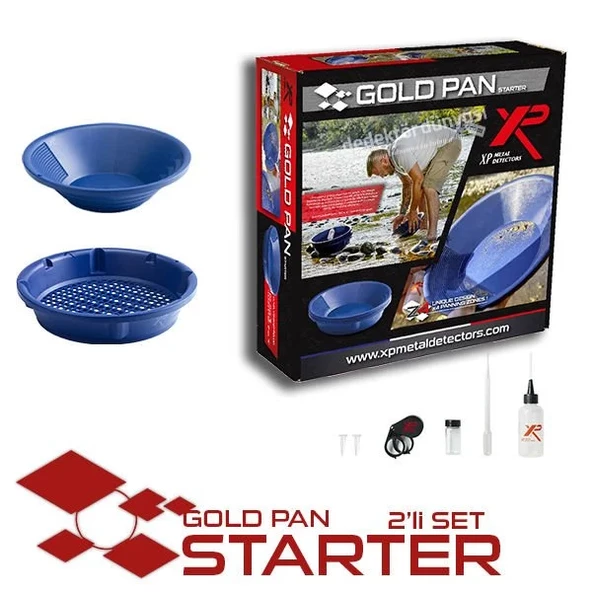 XP GOLD PAN STARTER ALTIN ELEME SETİ (2'Lİ SET)