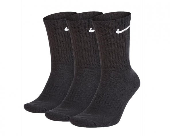 Nike Everyday Cush Ankle Socks 3lü Çorap SX7664-010 - 1