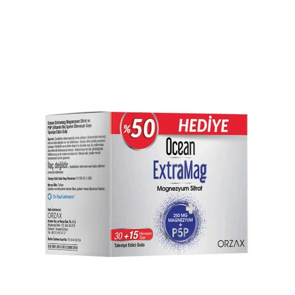 Ocean Extramag 30+15 Efervesan Saşe