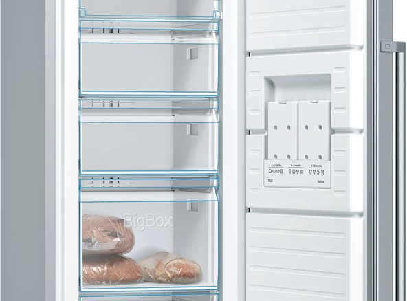 Bosch GSN36VIE0N 7 Çekmeceli Dikey No Frost Derin Dondurucu - 4
