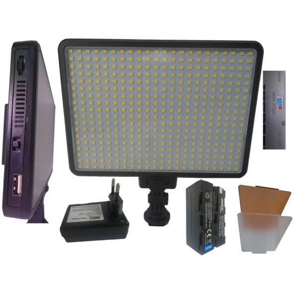 Deyatech video Kamera için led Işık PDX Led-396