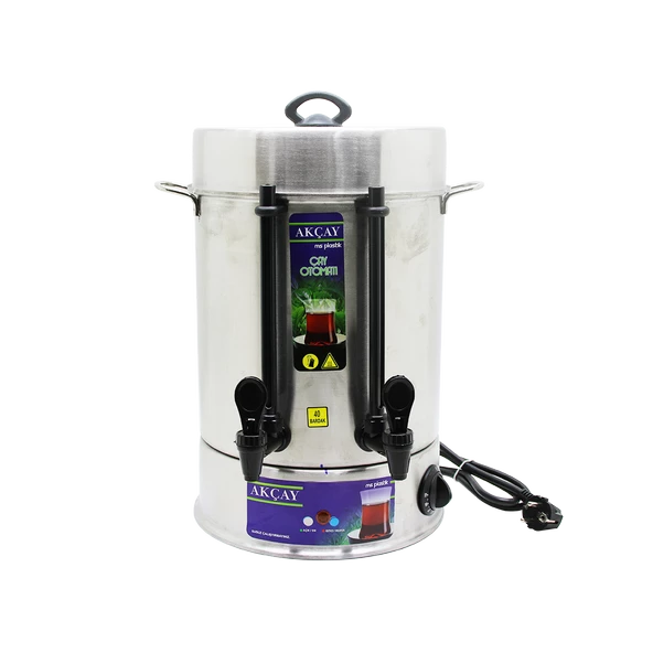 ÇAY OTOMATI 40 BARDAK SEMAVER ELEKTRİKLİ ÇAY MAKİNESİ