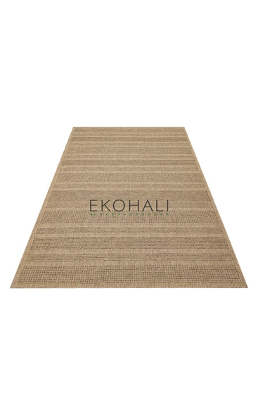 Salda Koleksiyonu iç ve Dış Mekan Kullanımına Uygun Jüt Görünümlü Yumuşak Dokulu Sisal Kilim SLD 01 Natural - 5