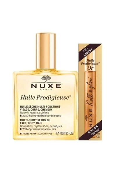 Nuxea Huile Prodigieuse 100 ml + Roll-On 8 ml