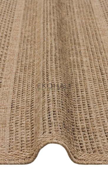 Salda Koleksiyonu iç ve Dış Mekan Kullanımına Uygun Jüt Görünümlü Yumuşak Dokulu Sisal Kilim SLD 01 Natural - 3