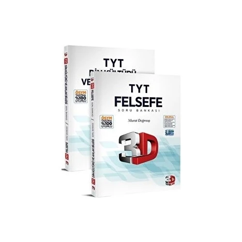 3D TYT FELSEFE-DİN KÜLTÜRÜ SORU BANKASI