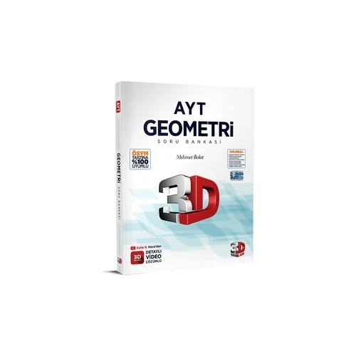 3D AYT GEOMETİR SORU BANKASI