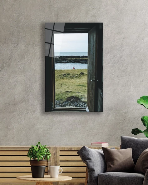 Deniz Manzaralı Kapı  Dikey ürün görseli