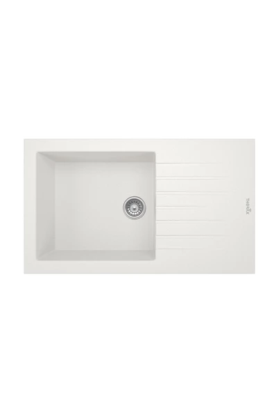 Granit Eviye Perla T3 Beyaz 86x50