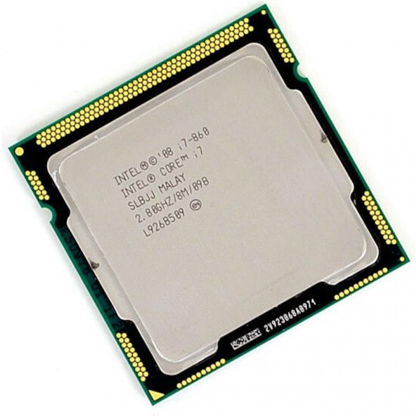 Intel® Core™ i7-860 2.8 GHz LGA1156 8 MB 95W İşlemci Tray Kutusuz - 2